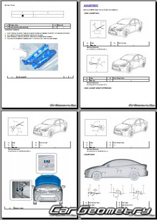 Toyota Yaris iA (3MYDL) 2017-2020 Collision Repair Manual