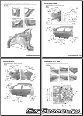 Honda Brio 2012-2018 (Sedan, Hatchback) Body Dimension