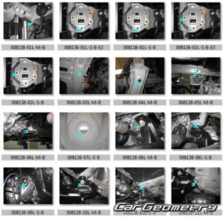 Honda City (Honda Ballade) 2009-2015 (GM1 GM2 GM3) Body dimensions