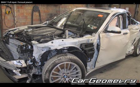 BMW 7-Series, Полный ремонт кузова
