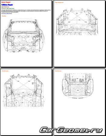 Buick Encore 2012-2018 Body dimensions