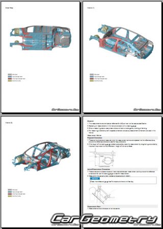 Размеры кузова Kia K900 K9 (RJ) 2019-2024