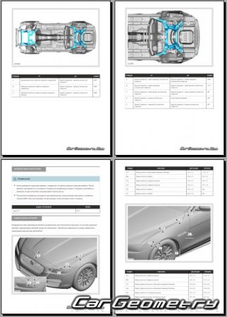 Jaguar XF (X260) 2015–2023 Body dimensions