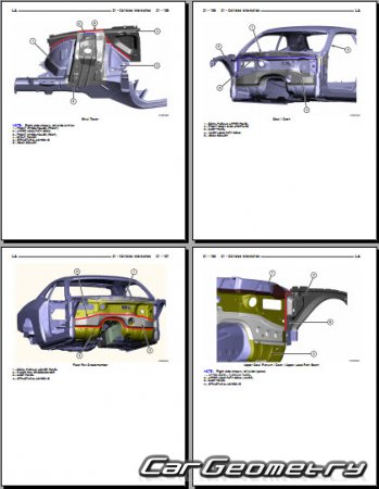 Кузовные размеры Dodge Challenger (LC) 2008–2017 Body dimensions