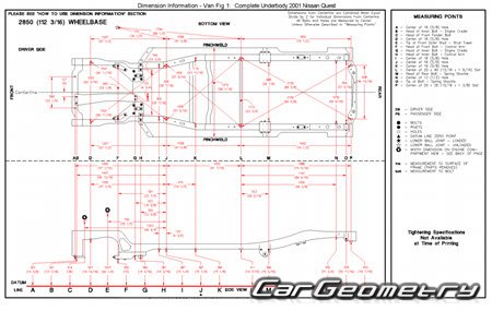 Nissan Quest (V41) 1999-2003 Body Repair Manual