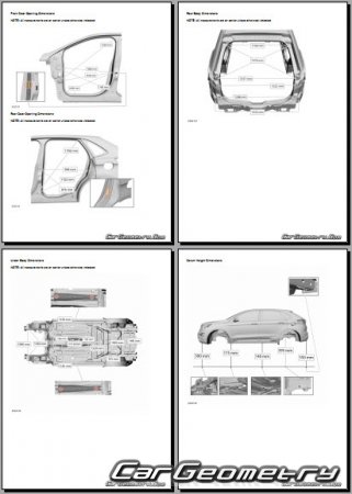 Ford Edge 2015-2019 Body Repair Manual
