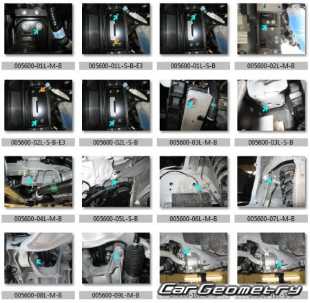 Контрольные  размеры кузова Infiniti Q60 COUPE (CV37) 2017-2024