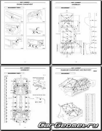 Nissan Altima (U13) 1993-1997 Body Repair Manual