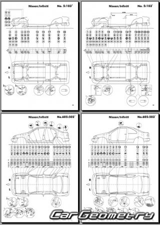 Nissan Sentra (B14) 1994–1999 и Nissan 200SX 1993–1998 Body Repair Manual