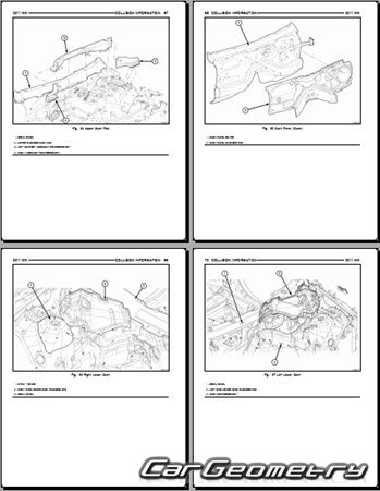 Jeep Grand Cherokee (WK2) 2011-2021 body repair manual