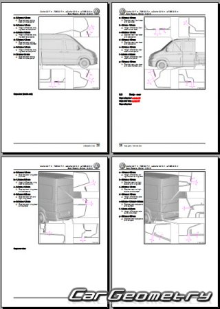 Volkswagen Crafter (SY,SZ) 2017-2027 Body Repair Manual