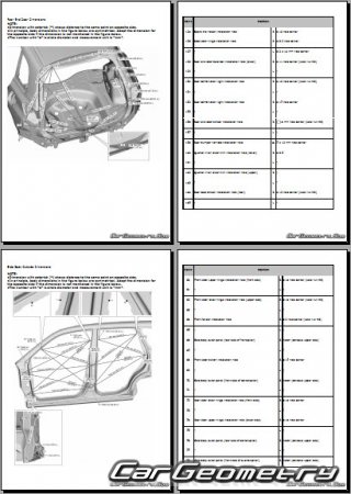 Размеры кузова Suzuki Vitara 2015-2022 Body dimensions