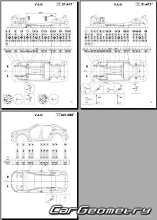 Audi Q8 (4MN) 2018-2026 Body dimensions