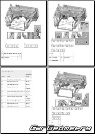 Toyota RAV4 (XA50) 2019-2025 Collision shop manual