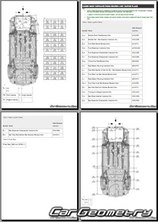 Lexus UX200, UX250h 2018-2025 (включая F-Sport) Collision Repair Manual