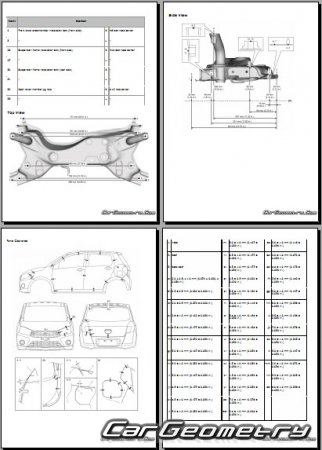 Suzuki Celerio 2014-2020 Body dimensions