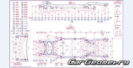 Тойота Секвоя (USK60, USK65) 2016-2020 Collision Repair Manual