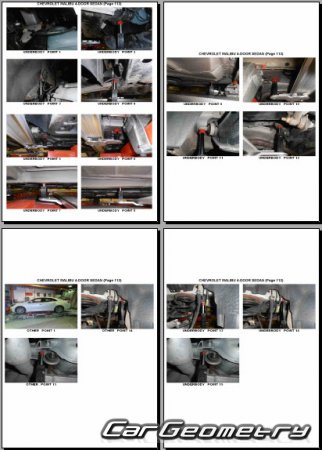 Chevrolet Malibu 2013-2015 Collision Manual