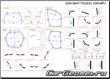 Seat Toledo (5P) 2005-2009 Body shop manual