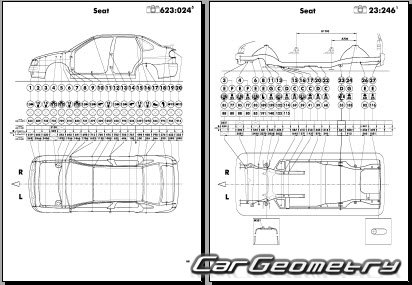 Seat Cordoba 1996-2002 (Sadan  Wagon) Body repair manual