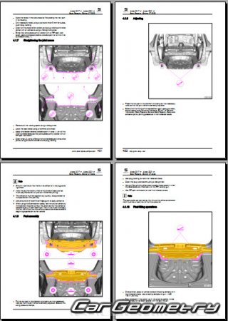 Seat Ateca 2016-2023 Body shop manual