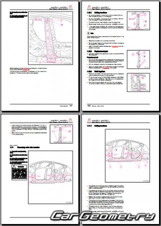 Seat Altea 2004-2015 Body repair manual