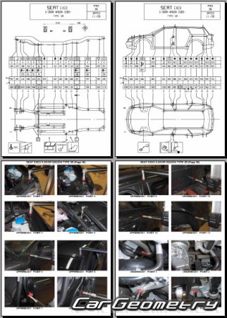   Seat Exeo 2009-2013 (Sadan  Wagon) Body repair manual