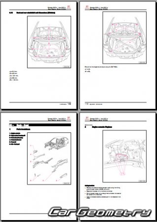 Размеры кузова Seat Ibiza 2002-2009 и Seat Cordoba 2003-2009