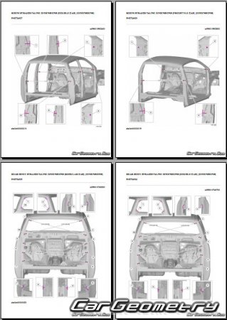 Mazda BT-50 (UP, UR) 2012–2019 Body dimensions