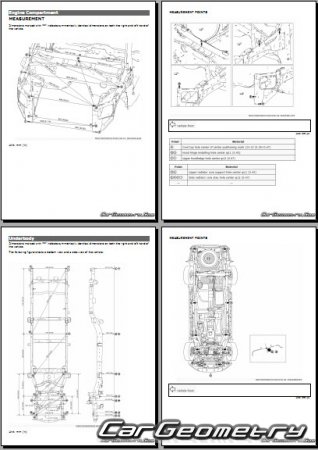 Nissan Navara (D23) 2015-2023 (KING CAB  DOUBLE CAB) Body dimensions