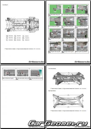 Kia Optima (JF) 2016–2021 (гибридные версии HEV и PHEV) Body dimensions