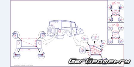 Jeep Wrangler (JL) 2018-2027 body repair manual