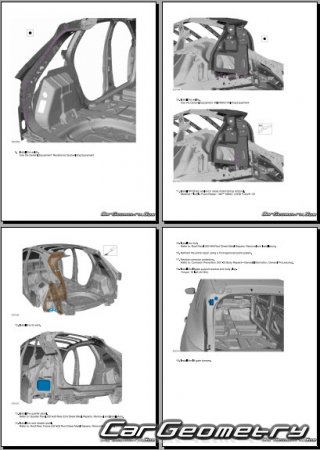 Кузовные размеры Ford Escape 2020-2026 Body dimensions