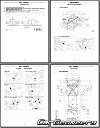 Nissan Stanza (U12) 19901992 Body Repair Manual