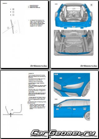 Volvo V60 2018-2023 Body dimensions