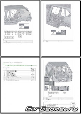 Suzuki Across PHEV 2020-2025 Body dimensions