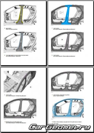 Ford Kuga 2020-2026 Body dimensions