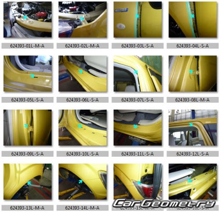 Suzuki Wagon R 2017-2022 и Mazda Flair 2017-2022 (RH Japanese market) Body Repair Manual