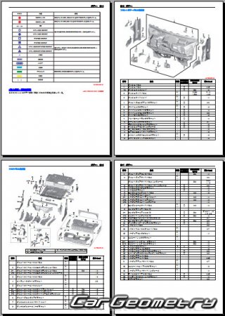 Suzuki Every Wagon 2015-2022 и Mazda Scrum Wagon 2015-2022 (RH Japanese market) Body Repair Manual
