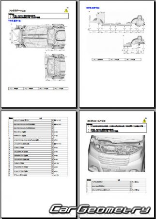 Suzuki Solio 2015-2020 и Mitsubishi Delica D:2 2015-2020 (RH Japanese market) Body Repair Manual