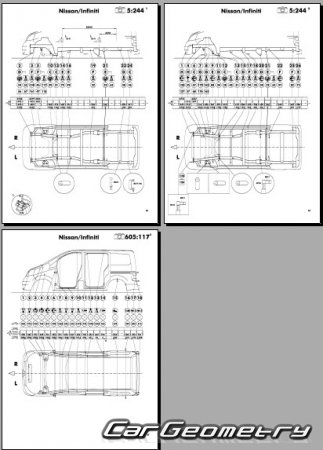 Nissan NV200 Vanette 2009-2019 и Mitsubishi Delica D:3 2011-2019 (RH Japanese market) Body Repair Manual