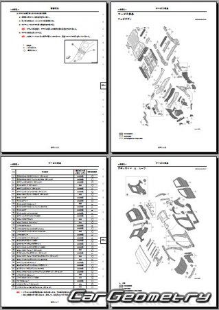 Nissan NV150 AD 2017-2021 и Mitsubishi Lancer Cargo 2017-2021 (RH Japanese market) Body Repair Manual