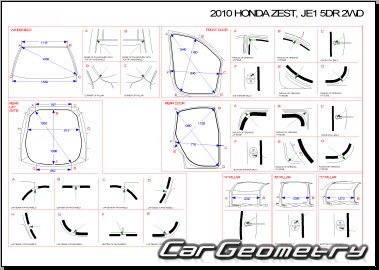Honda Zest (JE1 JE2) 2006–2012 (RH Japanese market) Body Repair Manual