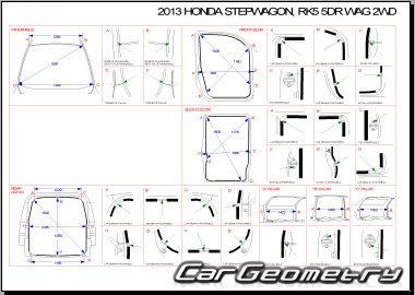 Honda StepWGN (RK) 2009-2015 (RH Japanese market) Body Repair Manual