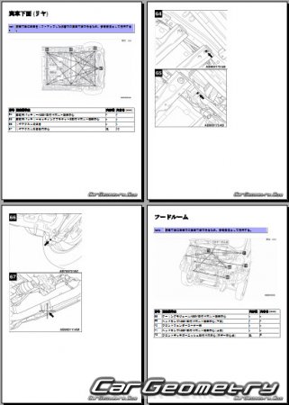 Mitsubishi i-MiEV (HA3W) 2011-2019 (RH Japanese market) Body Repair Manual
