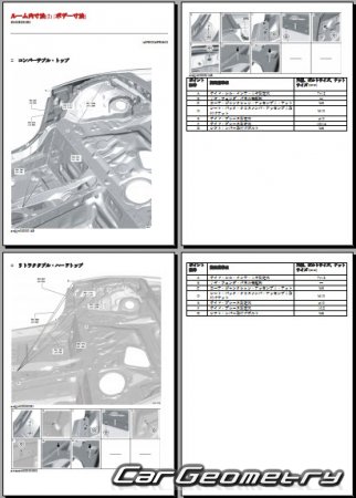 Mazda Roadster (ND) 20152022 (RH Japanese market) Body dimensions