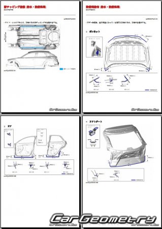 Mazda CX-30 (DM) 2019-2025 (RH Japanese market) Body dimensions