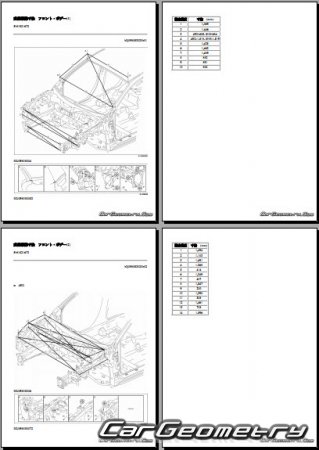 Mazda Axela (BK) 2003-2009 (RH Japanese market) Body dimensions