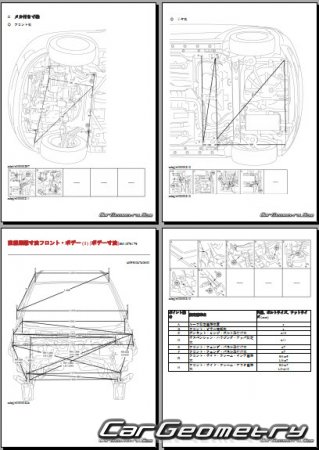 Mazda Demio (DE) 2007-2014 (RH Japanese market) Body dimensions