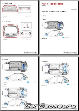 Mazda 3 (BP) 2019-2025 (RH Japanese market) Body dimensions